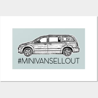 Minivan sellout series: Never say Never - mom car - too many kids Posters and Art